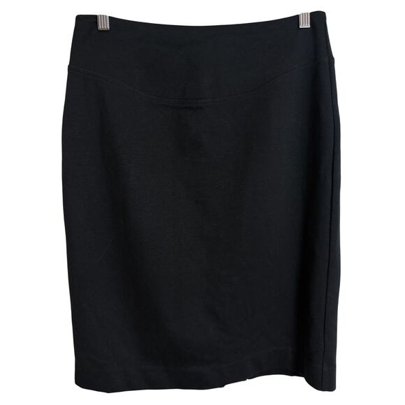 Michael Kors Dresses & Skirts - Michael Kors Women Skirt Black Straight Back Zipper Stretch Back Slit Career EUC